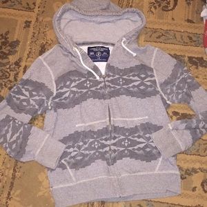 Happy Thermo front zip hoodie